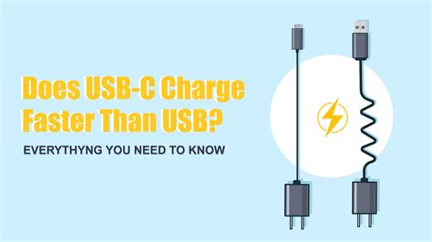 Does Usb C Charge Faster